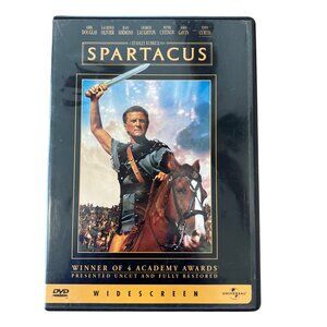 Spartacus 1960 Movie DVD Widescreen Kirk Douglas Jean Simmons Historical Drama